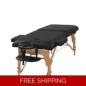 Best Heaven Massage Table 3'' Portable, Spa, Make-up artist, Esthetician, Tattoo table
